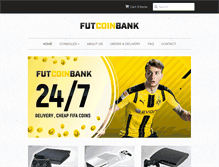 Tablet Screenshot of futcoinbank.com
